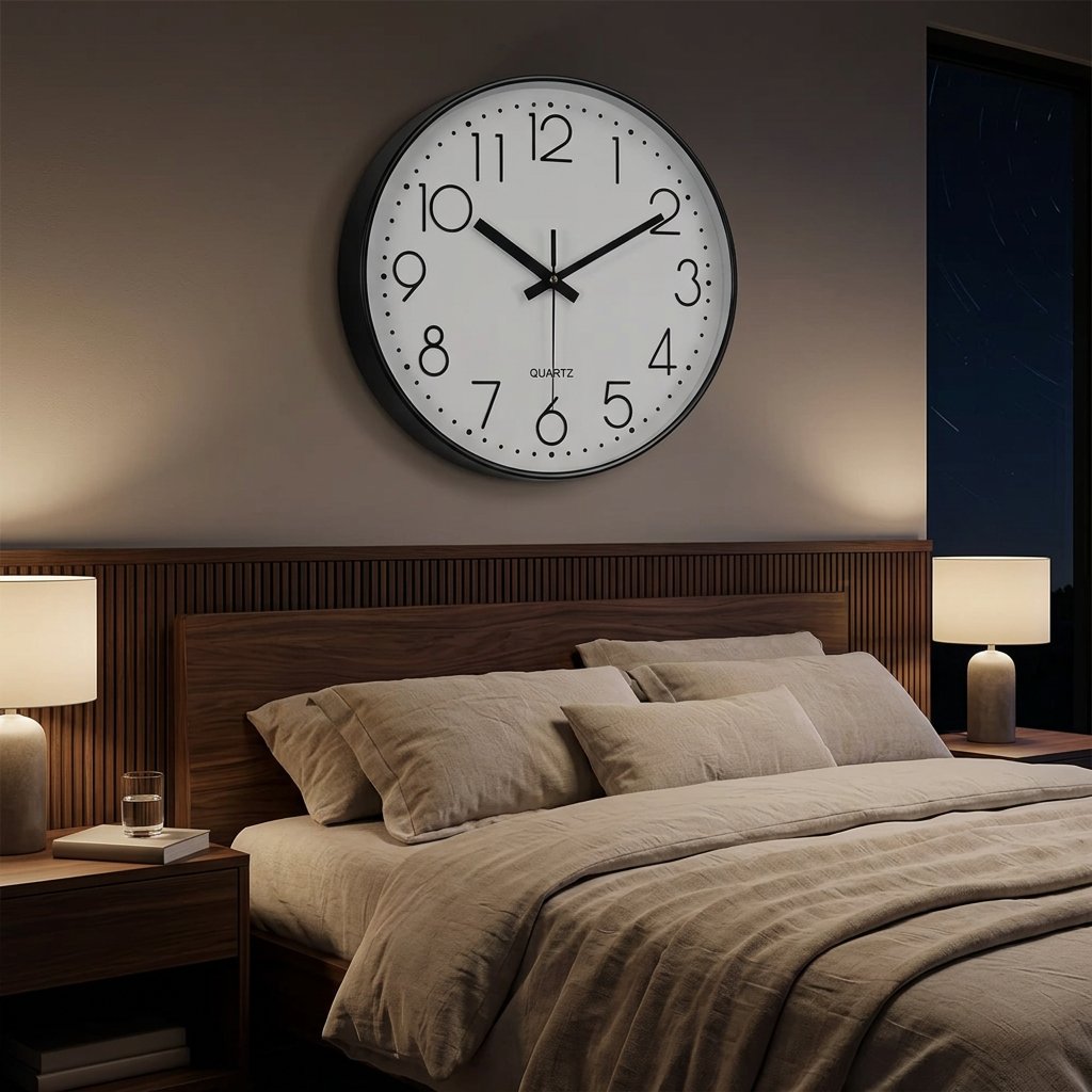 Horloge murale - chambre nuit
