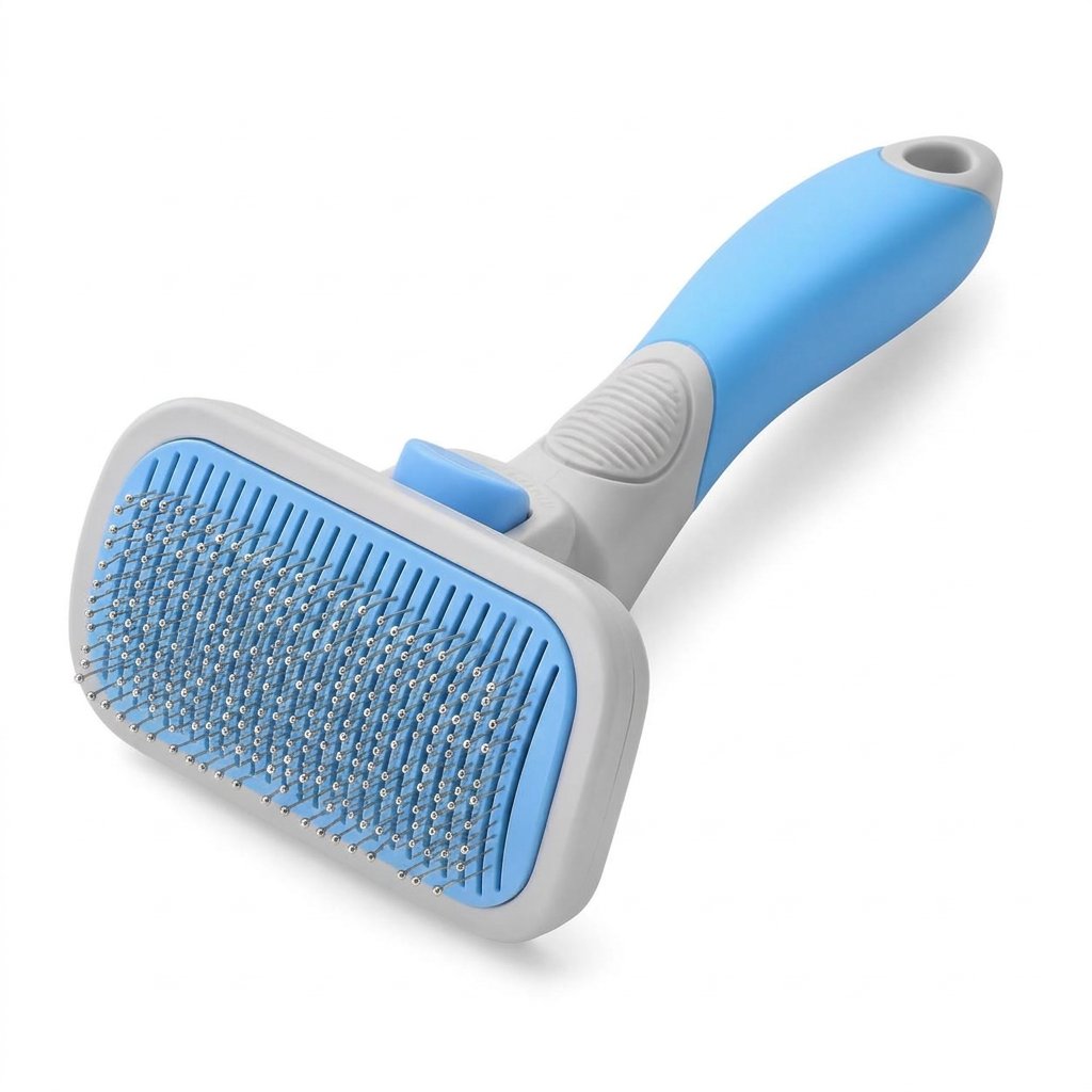 Brosse autonettoyante PiloClean pour chiens et chats