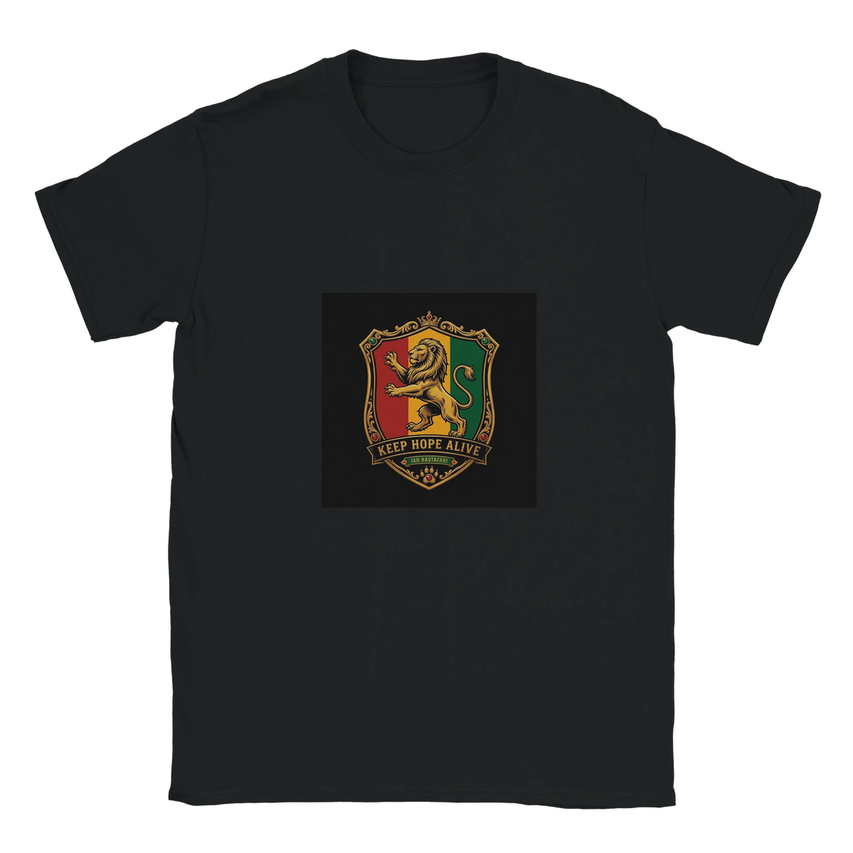 T-shirt Lion Keep Hope Alive – Blason