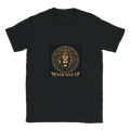 T-shirt Lion Never Give Up – Badge couronne